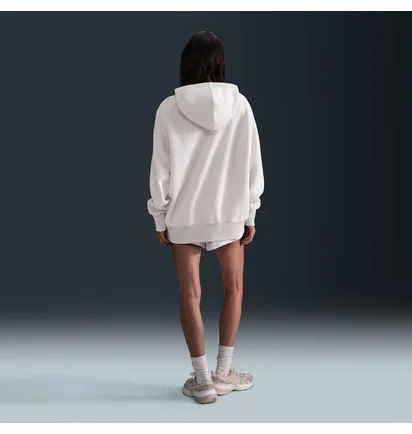 Толстовка женская Nike Phnx Plsh Fz White FZ1267-104
