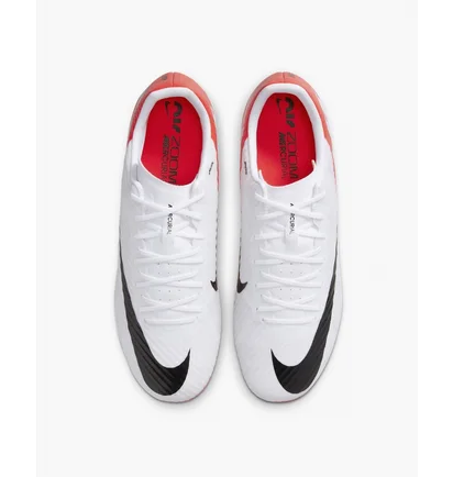 Бутси унісекс Nike Mercurial Vapor 15 Academy Multi-Ground Soccer Cleats White/Red DJ5631-600