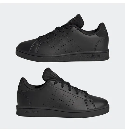 Кроссовки детские Adidas Advantage Lifestyle Court Lace Sportswear Black GW6484