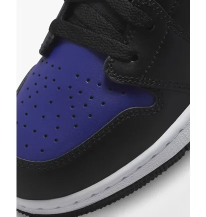 Кросівки дитячі Nike Air Jordan 1 Low Lakers Black 553560-075