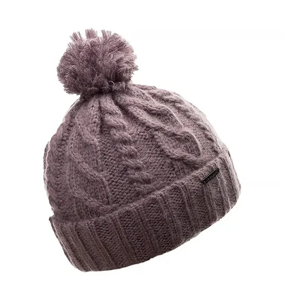 Шапка унисекс New Balance Lux Knit Pom Violet LAH23118ZNC