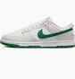 Кроссовки мужские Nike Dunk Low Retro White/Grey DV0831-107