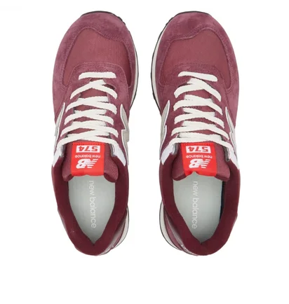 Кросівки жіночі New Balance U574Hmg Bordo U574HMG