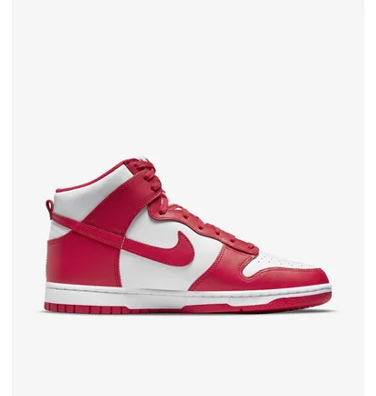Кроссовки мужские Nike Dunk High Red/White Dd1399-106