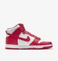 Кроссовки мужские Nike Dunk High Red/White Dd1399-106