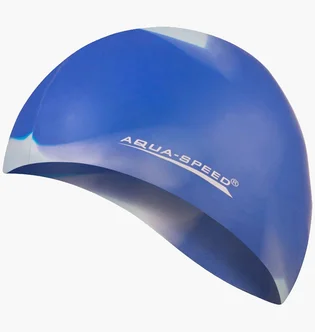 Шапочка для плавания Aqua speed Bunt 4085 Blue/Grey 113-92