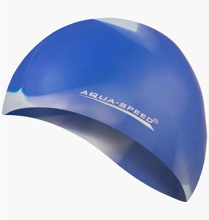 Шапочка для плавання Aqua speed Bunt 4085 Blue/Grey 113-92