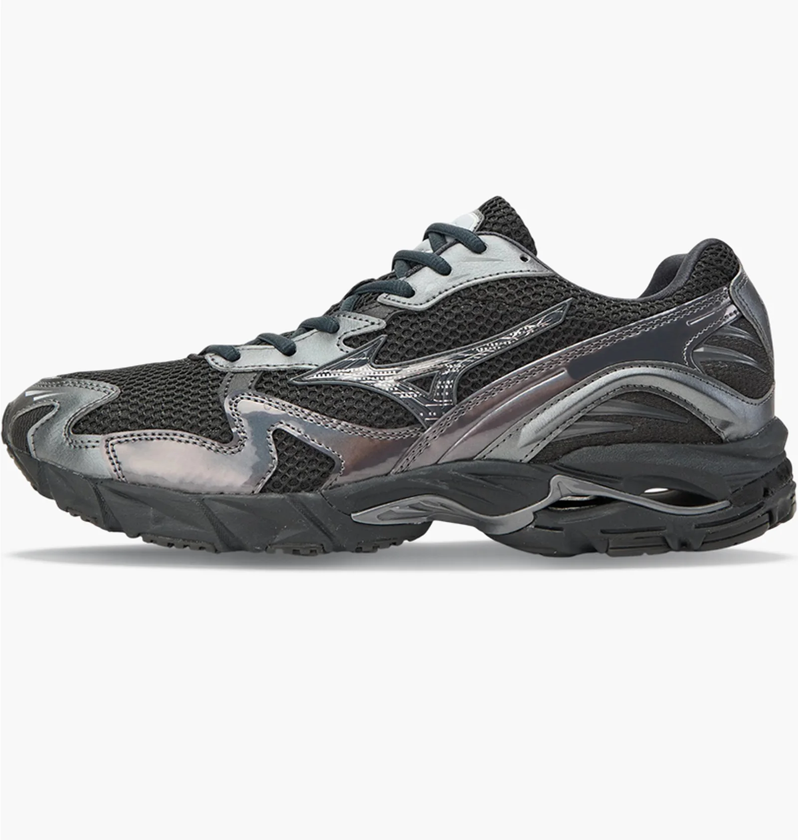 ᐉ Кросівки чоловічі Mizuno Wave Rider 10 Black/Metallic