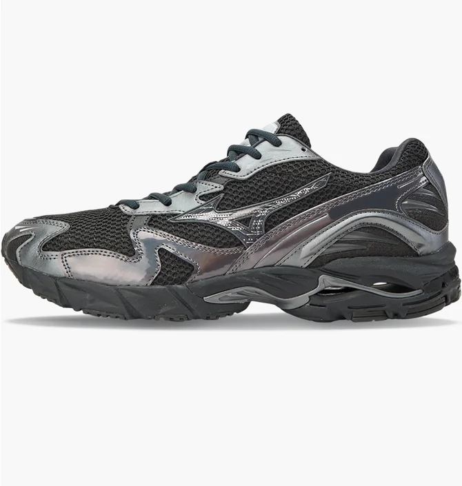 ᐉ Кросівки чоловічі Mizuno Wave Rider 10 Black/Metallic