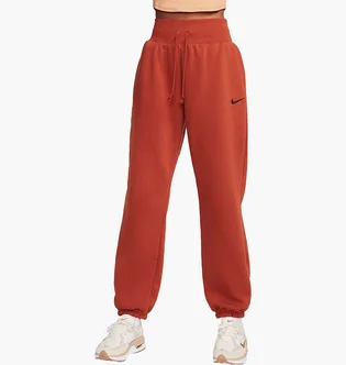 Штани жіночі Nike Sportswear Phoenix Fleece High-Waisted Oversized Sweatpants Orange DQ5887-832