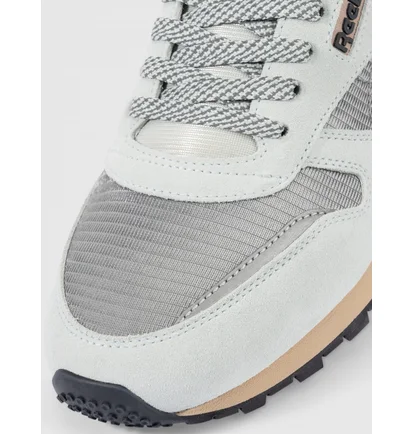 Кроссовки мужские Reebok Classic Leather Beige/Grey RMIA012C99FAB0024159