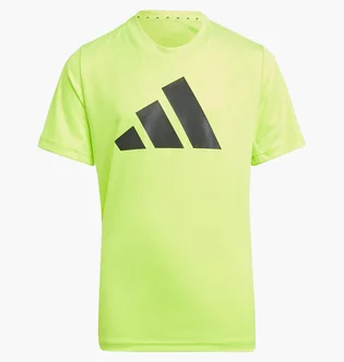 Футболка детская Adidas Train Essentials Aeroready Logo Regular-Fit Green IJ9567