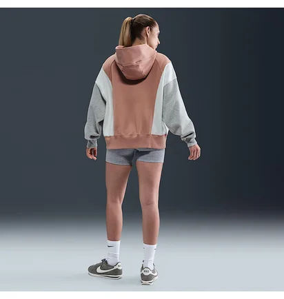 Худі жіноче Nike Nsw Phnx Flc Remix Peach/Multi IH8516-688