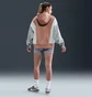 Худі жіноче Nike Nsw Phnx Flc Remix Peach/Multi IH8516-688