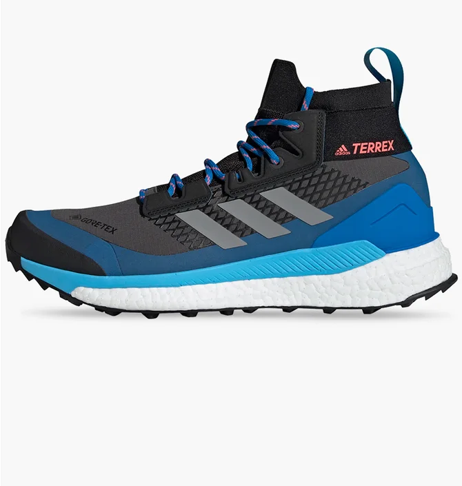 Кросівки чоловічі Adidas Terrex Free Hiker Gore-Tex Hiking Shoes Black/Blue Gz0356