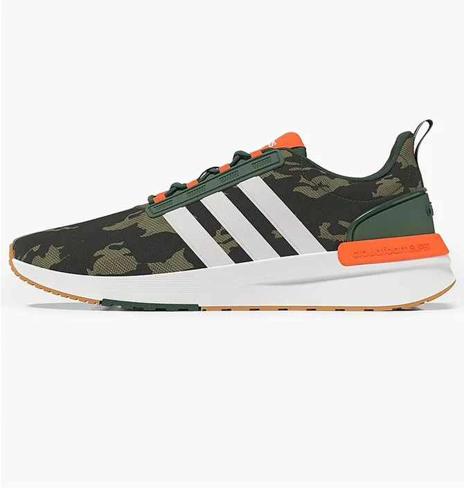 Кроссовки мужские Adidas Essentials Racer Tr21 Running Shoes Camo Hp2720