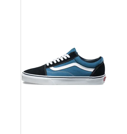 Кеди жіночі Vans Old Skool Shoe Black/Blue D3Hnvy