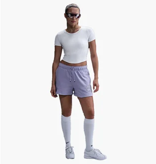 Шорты женские Nike Nsw Club Flc Ft Mr 4 Violet HJ1282-533