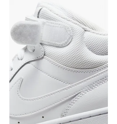 Кроссовки детские Nike Court Borough Mid 2 White CD7782-100