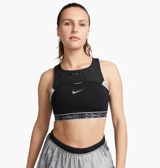 Топ женский Nike Swoosh On The Run Black DX6505-010