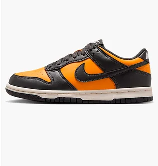 Кроссовки детские Nike Dunk Low Orange/Black FB9109-701
