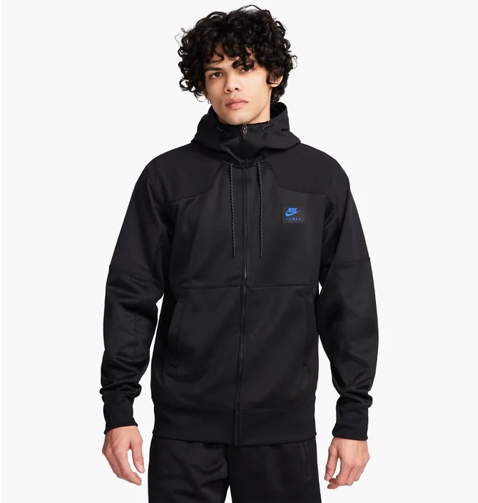 Толстовка мужская Nike M Nsw Air Max Pk Fz Hoodie Black FV5443-010