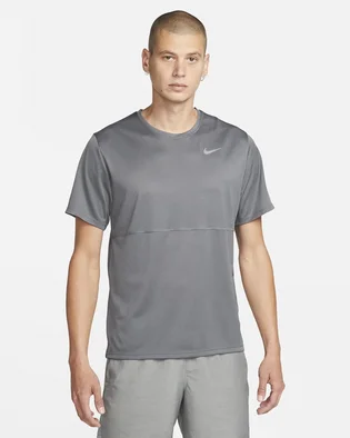 Футболка мужская Nike M Nk Df Run Top Ss Grey Cj5332-070