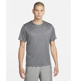 Футболка мужская Nike M Nk Df Run Top Ss Grey Cj5332-070