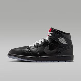 Кроссовки мужские Air Jordan 1 Mid Se Black HV5177-010