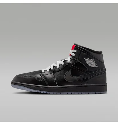 Кроссовки мужские Air Jordan 1 Mid Se Black HV5177-010