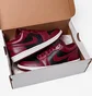 Кросівки жіночі Air Jordan 1 Low Bordo/Black Dc0774-006