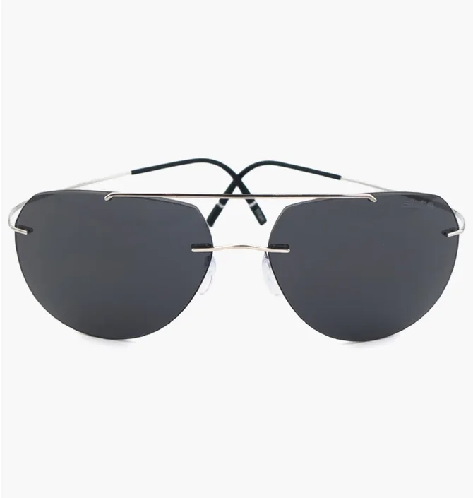 Сонцезахисні окуляри чоловічі Silhouette Grey/Metallic 8744-7310