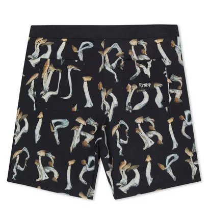 Шорты мужские RipNDip Is This Real Life Black RNDSUM24125