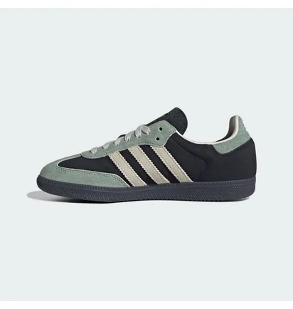 Кросівки жіночі Adidas Samba Og Black/Green JI2680