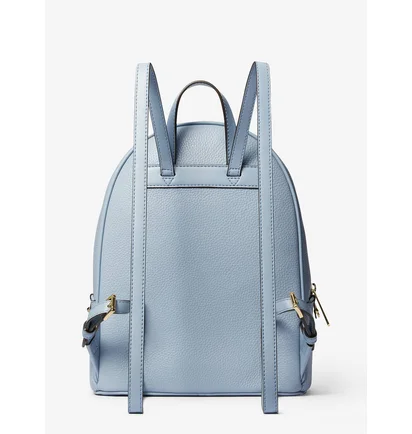 Рюкзак женский Michael Kors Adina Medium Pebbled Leather Backpack Light Blue 35T1G4AB2L-PALE-BLUE-57162