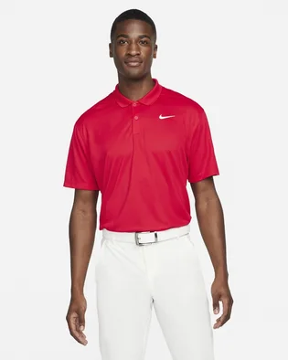 Поло мужское Nike Dri-Fit Victory Golf Polo Red DH0822-657