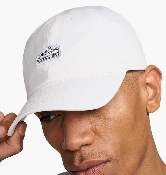 Кепка унісекс Nike Dri-Fit Club Unstructured Air Max Tn Cap White FZ2121-100