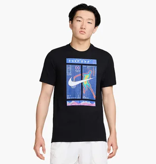 Футболка мужская Nike Court Dri-Fit Tennis Black HJ3369-010