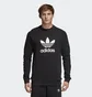 Свитшот мужской Adidas Trefoil Crew Black Cw1235