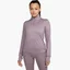 Кофта жіноча Nike Dri-Fit Swift Element Uv 1/4-Zip Running Top Violet FB4316-536
