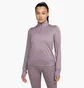 Кофта женская Nike Dri-Fit Swift Element Uv 1/4-Zip Running Top Violet FB4316-536