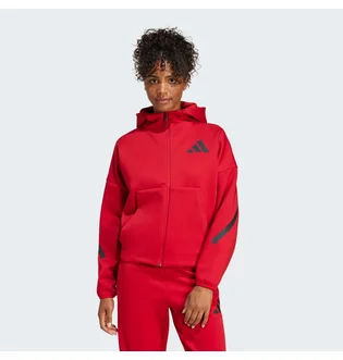 Куртка жіноча Adidas Z.N.E. Full-Zip Hoodie Red JF8888