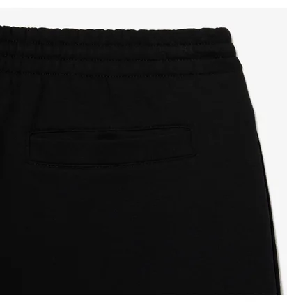Шорты мужские Lacoste Non Brushed Fleece Black GH9627-51-031