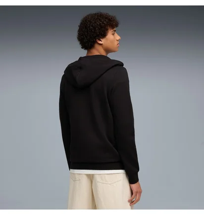 Толстовка мужская Puma Ess Elevated Fz Hoodie Fl Black 688255-01