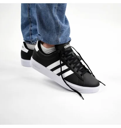 Кросівки унісекс Adidas Grand Court 2.0 Black GW9196