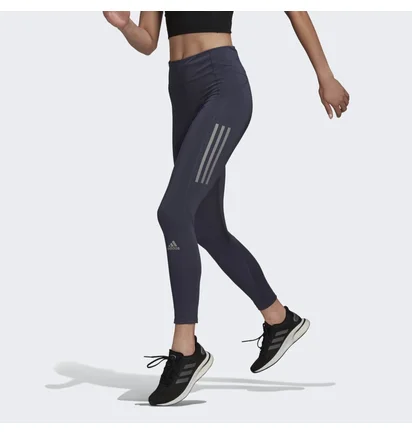 Лосины женские Adidas Own The Run 7/8 Running Tights Grey Hf1955