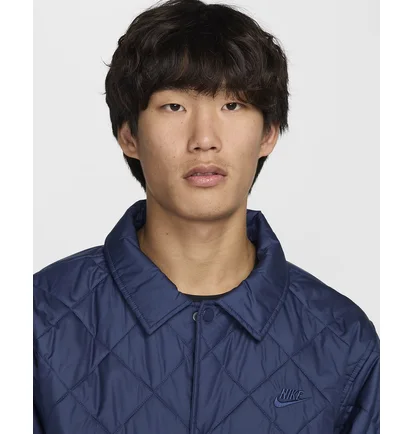 Куртка чоловіча Nike Club Lightweight Quilted Therma-Fit Insulated Blue FZ0634-410