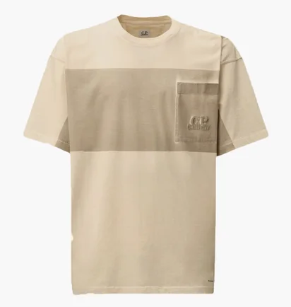 Футболка мужская C.P. Company Beige 19CMTS232A005431P-402