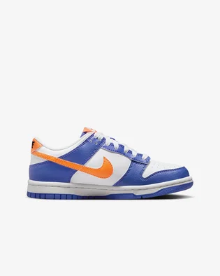Кросівки дитячі Nike Dunk Low Knicks White/Blue FN7783-400