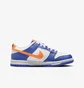 Кросівки дитячі Nike Dunk Low Knicks White/Blue FN7783-400